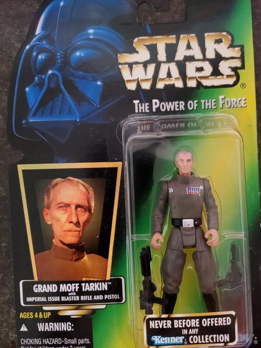 Hasbro Star Wars A New Hope Power of the Force Collection 3 Grand Moff Tarkin